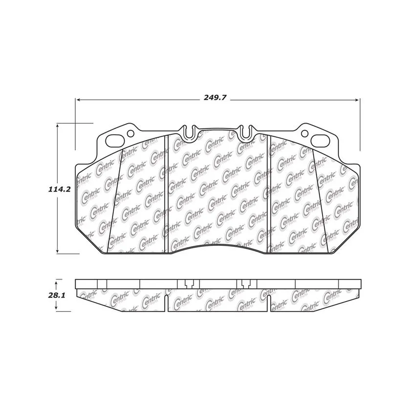 StopTech 308.13120 - Street Performance Brake Pads 4 StopTech 308.13120 - Street Performance Brake Pads - Image 4