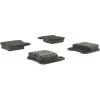 Centric 102.07090 - C-Tek Semi-Metallic Brake Pads With Shims