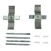 117.42041 - Centric Disc Brake Hardware Kit