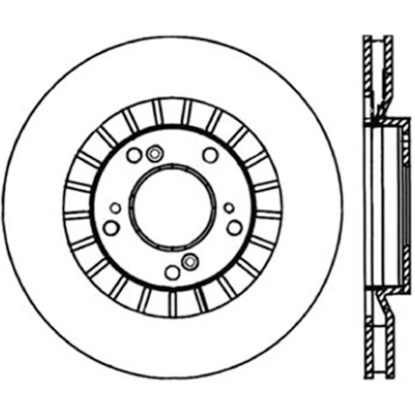 120.40048 - Centric Premium Brake Rotor 6 120.40048 - Centric Premium Brake Rotor - Image 6