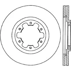 120.42068 - Centric Premium Brake Rotor 12 120.42068 - Centric Premium Brake Rotor -Performance Parts shop 120.42068 drawing 7656