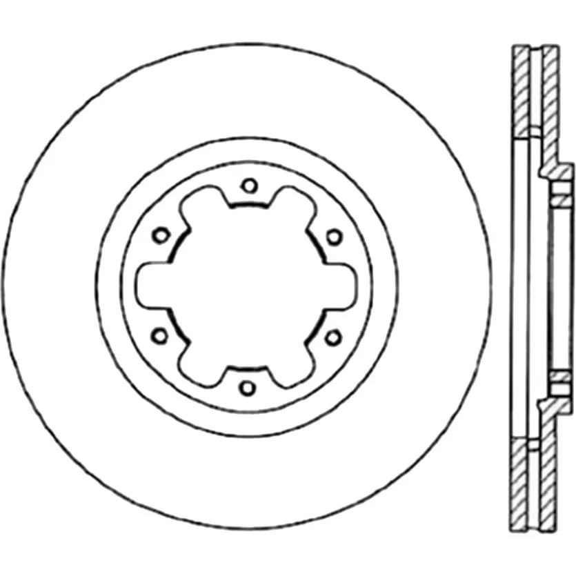 120.42068 - Centric Premium Brake Rotor 6 120.42068 - Centric Premium Brake Rotor - Image 6