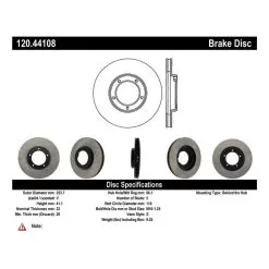 120.44108 - Centric Premium Brake Rotor 13 120.44108 - Centric Premium Brake Rotor -Performance Parts shop 120.44108 catalog 71a3