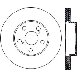 120.44135 - Centric Premium Brake Rotor 12 120.44135 - Centric Premium Brake Rotor -Performance Parts shop 120.44135 drawing af1c