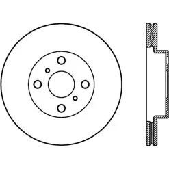 120.44143 - Centric Premium Brake Rotor -Performance Parts shop 120.44143 drawing 84be