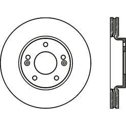 120.50022 - Centric Premium Brake Rotor -Performance Parts shop 120.50022 drawing a2ac