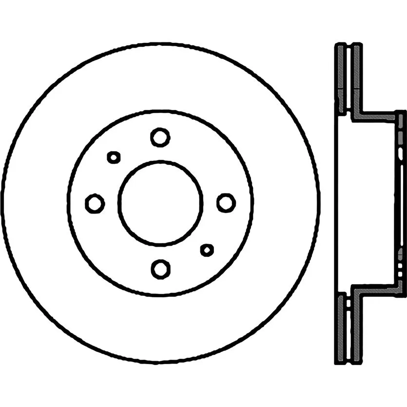 120.51008 - Centric Premium Brake Rotor 6 120.51008 - Centric Premium Brake Rotor - Image 6