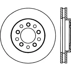 120.61078 - Centric Premium Brake Rotor -Performance Parts shop 120.61078 drawing 8a5d