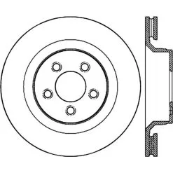 120.63078 - Centric Premium Brake Rotor -Performance Parts shop 120.63078 drawing ff70