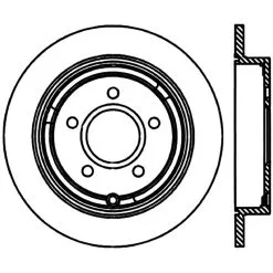 120.66048 - Centric Premium Brake Rotor -Performance Parts shop 120.66048 drawing 60ef