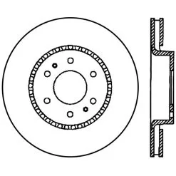 120.66053 - Centric Premium Brake Rotor 12 120.66053 - Centric Premium Brake Rotor -Performance Parts shop 120.66053 drawing 007a