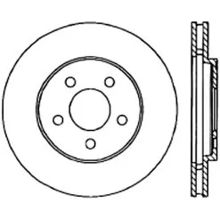 120.67034 - Centric Premium Brake Rotor -Performance Parts shop 120.67034 drawing 5f12
