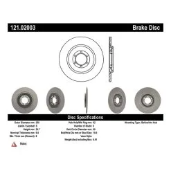 Centric 121.02003 - C-Tek Standard Brake Rotor 13 Centric 121.02003 - C-Tek Standard Brake Rotor -Performance Parts shop 121.02003 catalog 8b7f