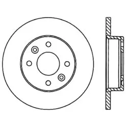 Centric 121.11005 - C-Tek Standard Brake Rotor 12 Centric 121.11005 - C-Tek Standard Brake Rotor -Performance Parts shop 121.11005 drawing a038