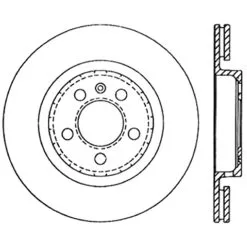 Centric 121.33036 - C-Tek Standard Brake Rotor 12 Centric 121.33036 - C-Tek Standard Brake Rotor -Performance Parts shop 121.33036 drawing 168e