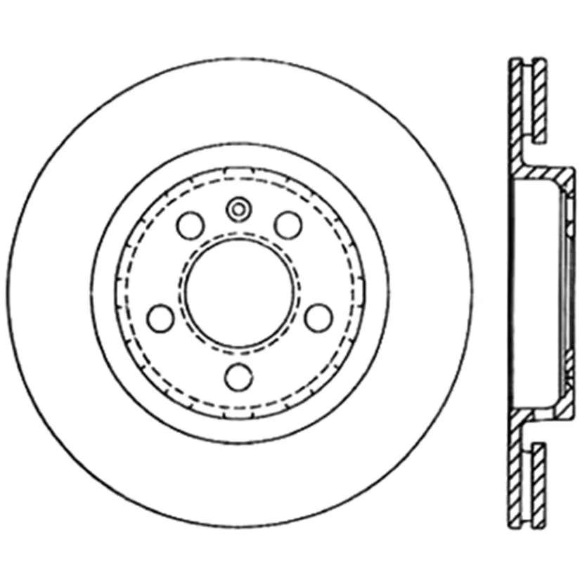 Centric 121.33036 - C-Tek Standard Brake Rotor 6 Centric 121.33036 - C-Tek Standard Brake Rotor - Image 6