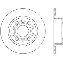 Centric 121.33135 - C-Tek Standard Brake Rotor -Performance Parts shop 121.33135 drawing 364c