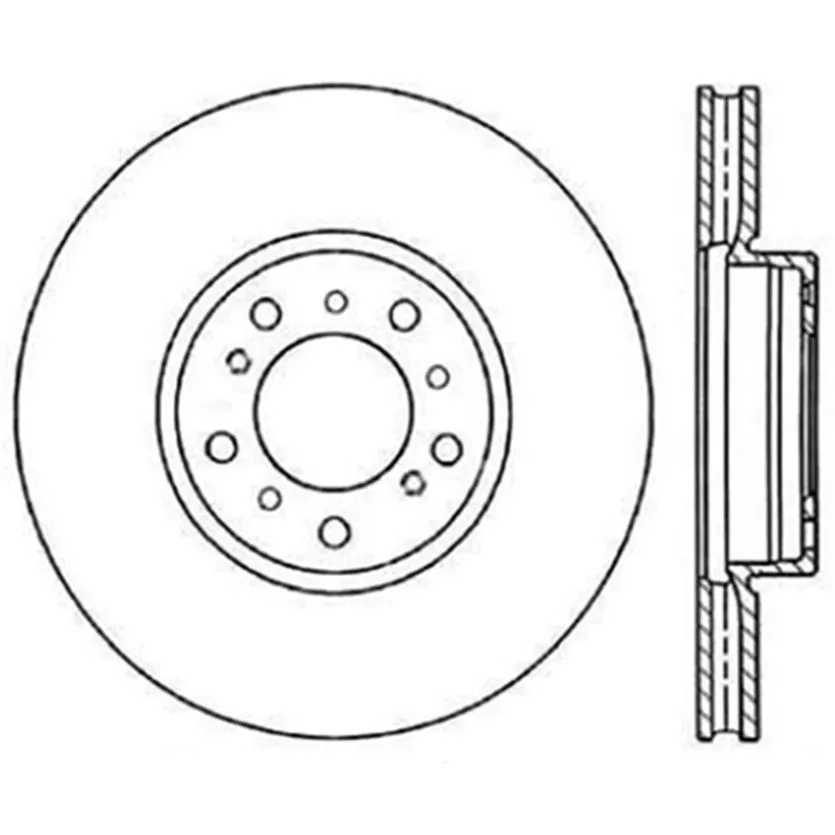 Centric 121.34058 - C-Tek Standard Brake Rotor 6 Centric 121.34058 - C-Tek Standard Brake Rotor - Image 6