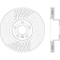 Centric 121.34184 - C-Tek Standard Brake Rotor -Performance Parts shop 121.34184 drawing f5d1