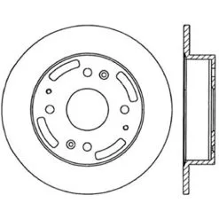 Centric 121.40041 - C-Tek Standard Brake Rotor -Performance Parts shop 121.40041 drawing 7f25
