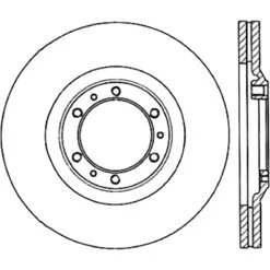 Centric 121.43013 - C-Tek Standard Brake Rotor -Performance Parts shop 121.43013 drawing 33e8