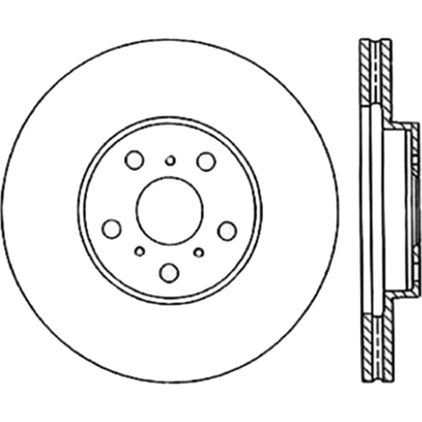 Centric 121.44062 - C-Tek Standard Brake Rotor 6 Centric 121.44062 - C-Tek Standard Brake Rotor - Image 6