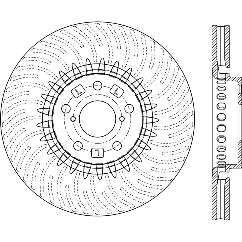 Centric 121.44154 - C-Tek Standard Brake Rotor 6 Centric 121.44154 - C-Tek Standard Brake Rotor - Image 6