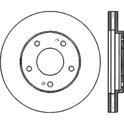Centric 121.46031 - C-Tek Standard Brake Rotor -Performance Parts shop 121.46031 drawing fcfc