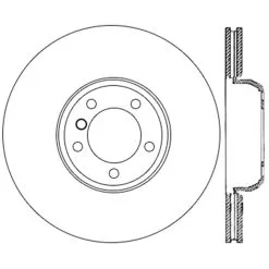 125.34125 - Centric Premium High Carbon Alloy Brake Rotor 12 125.34125 - Centric Premium High Carbon Alloy Brake Rotor -Performance Parts shop 125.34125 drawing 9981
