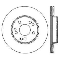 125.35015 - Centric Premium High Carbon Alloy Brake Rotor -Performance Parts shop 125.35015 drawing 0a5f
