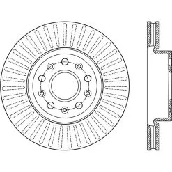 125.62154 - Centric Premium High Carbon Alloy Brake Rotor 12 125.62154 - Centric Premium High Carbon Alloy Brake Rotor -Performance Parts shop 125.62154 drawing a1f1