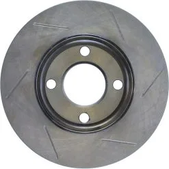 126.33018SR - StopTech Sport Slotted Brake Rotor; Front Right -Performance Parts shop 126.33018sr back 44ca