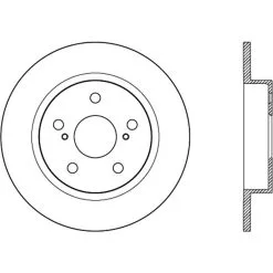 126.44179SR - StopTech Sport Slotted Brake Rotor; Rear Right