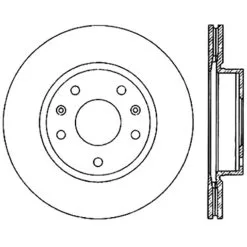 127.22006L - StopTech Sport Drilled & Slotted Brake Rotor; Front Left