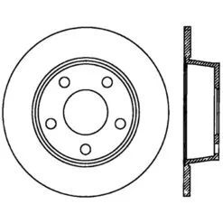 127.33063L - StopTech Sport Drilled & Slotted Brake Rotor; Rear Left 12 127.33063L - StopTech Sport Drilled & Slotted Brake Rotor; Rear Left -Performance Parts shop 127.33063l drawing a468