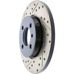 127.34010R - StopTech Sport Drilled & Slotted Brake Rotor; Front Right