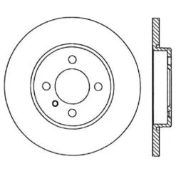 127.34010R - StopTech Sport Drilled & Slotted Brake Rotor; Front Right -Performance Parts shop 127.34010r drawing 23e0