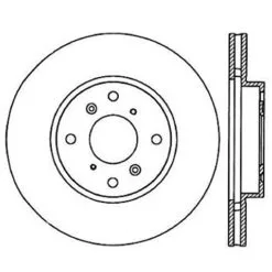 127.40037L - StopTech Sport Drilled & Slotted Brake Rotor; Front Left