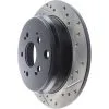 127.40065L - StopTech Sport Drilled & Slotted Brake Rotor; Rear Left
