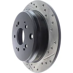 127.40065L - StopTech Sport Drilled & Slotted Brake Rotor; Rear Left