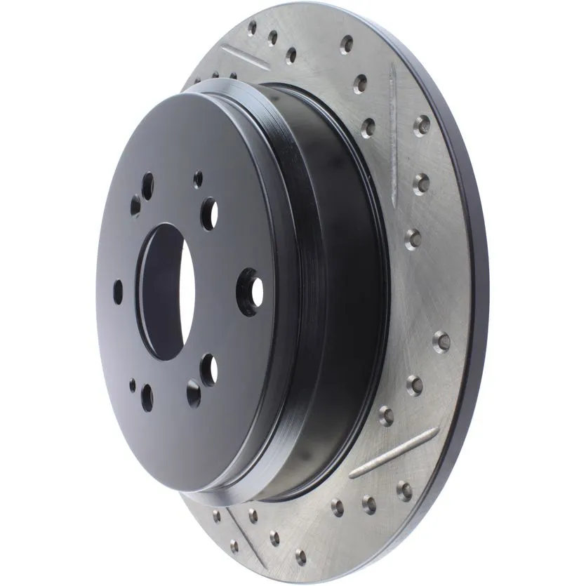 127.40065L - StopTech Sport Drilled & Slotted Brake Rotor; Rear Left 1 127.40065L - StopTech Sport Drilled & Slotted Brake Rotor; Rear Left