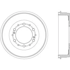 127.44046L - StopTech Sport Drilled & Slotted Brake Rotor; Rear Left
