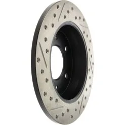 127.51043L - StopTech Sport Drilled & Slotted Brake Rotor; Rear Left -Performance Parts shop 127.51043l angleback cc3a