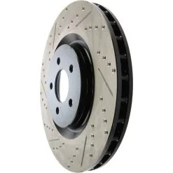 127.61089R - StopTech Sport Drilled & Slotted Brake Rotor; Front Right