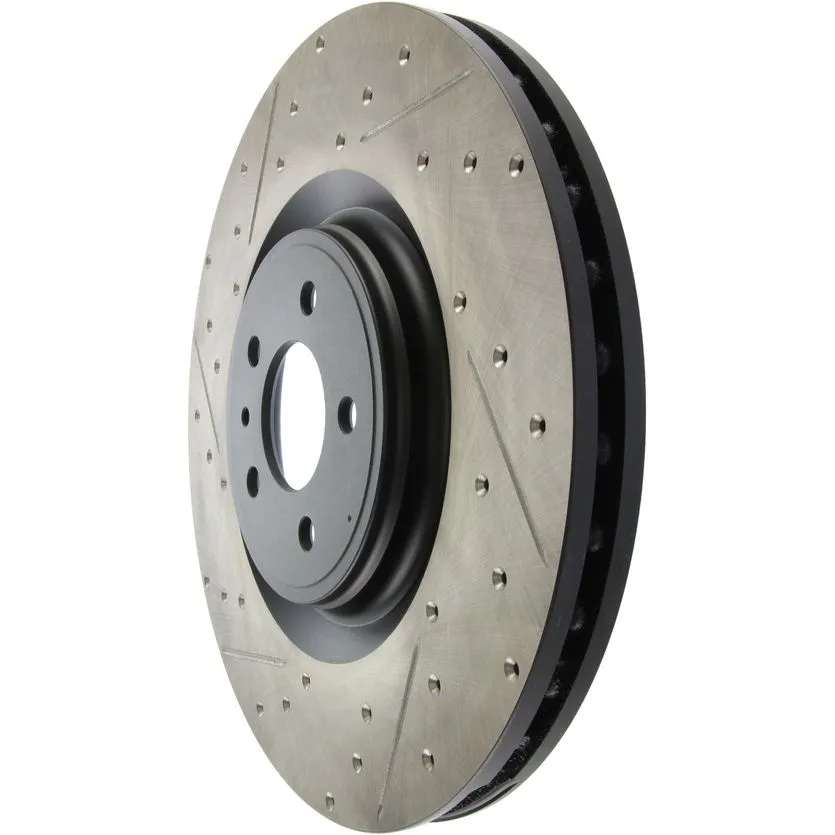 127.61106R - StopTech Sport Drilled & Slotted Brake Rotor; Front Right 1 127.61106R - StopTech Sport Drilled & Slotted Brake Rotor; Front Right
