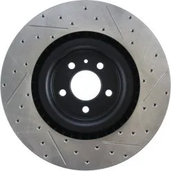 127.61106R - StopTech Sport Drilled & Slotted Brake Rotor; Front Right 9 127.61106R - StopTech Sport Drilled & Slotted Brake Rotor; Front Right -Performance Parts shop 127.61106r back e9cb