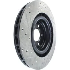 127.63063L - StopTech Sport Drilled & Slotted Brake Rotor; Front Left 9 127.63063L - StopTech Sport Drilled & Slotted Brake Rotor; Front Left -Performance Parts shop 127.63063l angleback 58b0