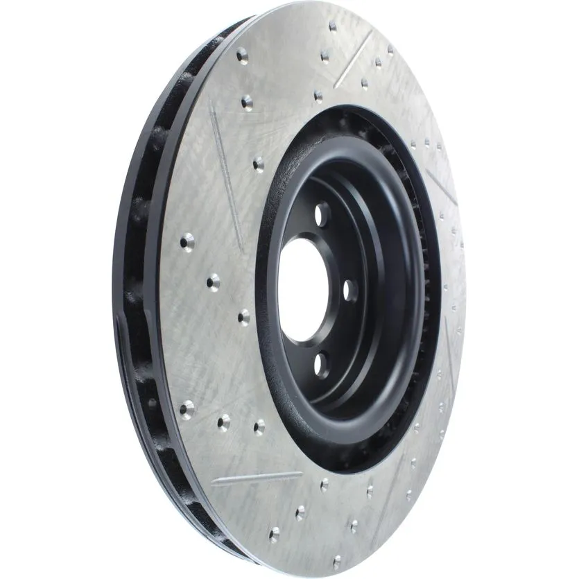 127.63063L - StopTech Sport Drilled & Slotted Brake Rotor; Front Left 3 127.63063L - StopTech Sport Drilled & Slotted Brake Rotor; Front Left - Image 3