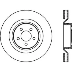 127.63063L - StopTech Sport Drilled & Slotted Brake Rotor; Front Left 12 127.63063L - StopTech Sport Drilled & Slotted Brake Rotor; Front Left -Performance Parts shop 127.63063l drawing 6876