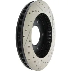 127.65088R - StopTech Sport Drilled & Slotted Brake Rotor; Front Right -Performance Parts shop 127.65088r angleback 22f9